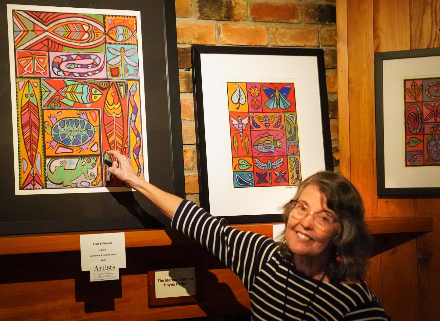 Linda Elksnin - symbols and shapes